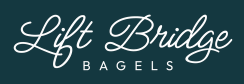 Lift Bridge Bagels logo.